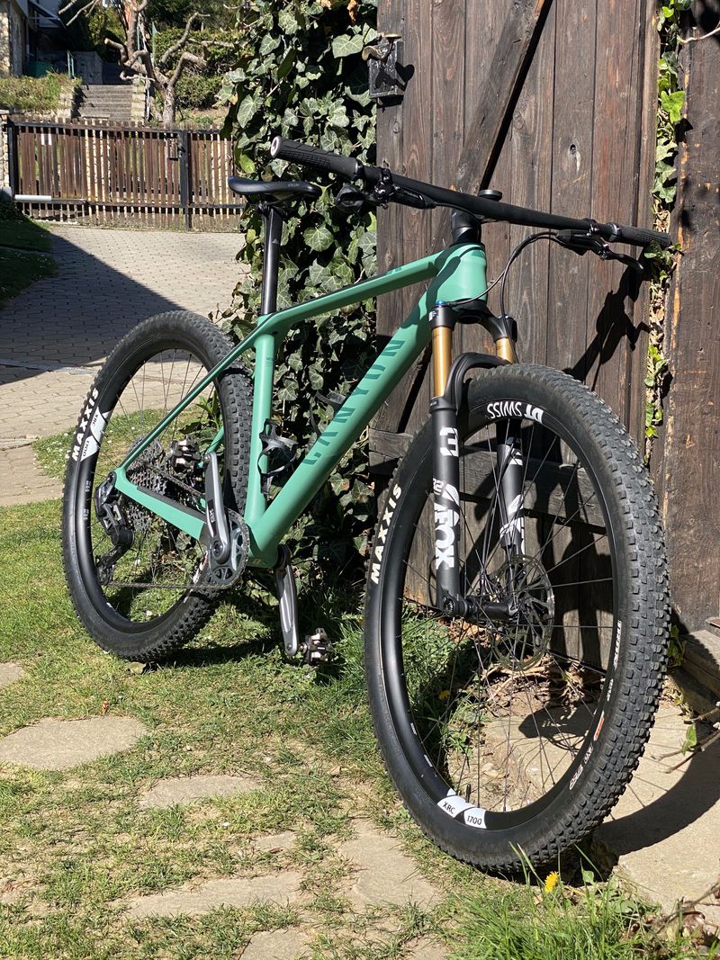 Used Canyon Exceed CF 8 2024 2024 Mountainbike, Green, 29 — image 4 of 7