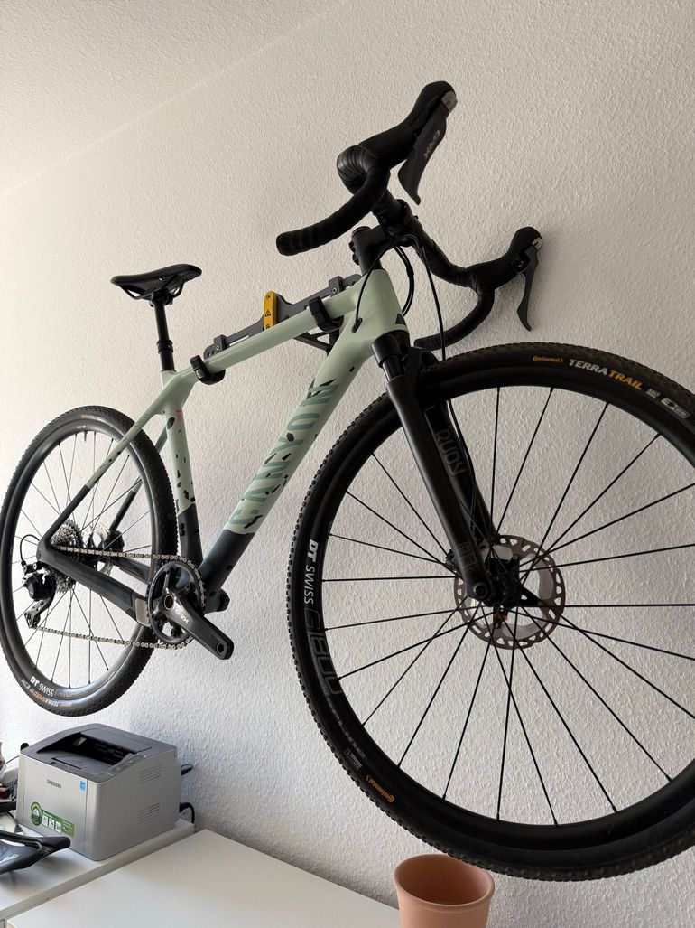 Used Canyon Grizl CF SL 8 Suspension 1by 2022 2022 Road & Gravel, Green — image 1 of 19