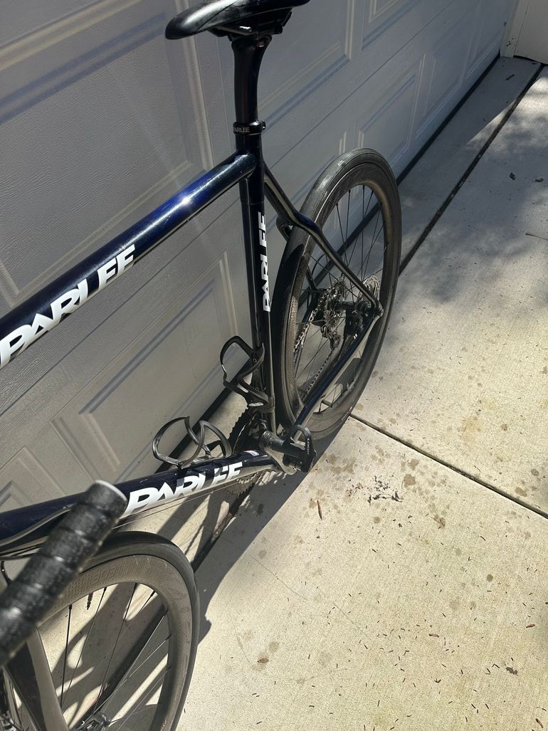 Used Parlee Z-zero Campagnolo Record 2021 Road & Gravel, Blue — image 2 of 13