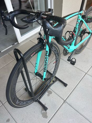 Used Bianchi Oltre Campagnolo Record EPS 2019 Road & Gravel, Green — image 6 of 6