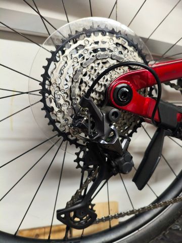 Trek top fuel 8 Custom Shimano Deore XT 2022 Mountainbike usato, Rosso — immagine 12 di 12