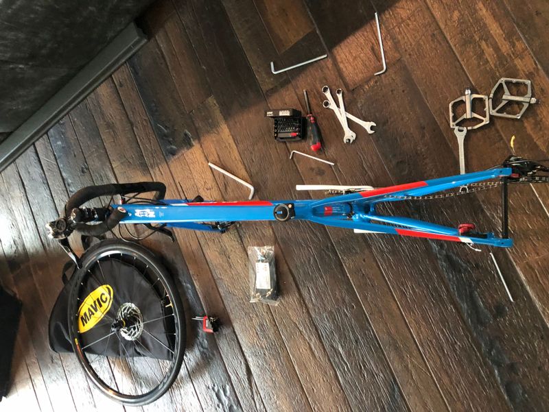 Used Rennrad Cube Attain SL Gr. 56 in blau Cube Attain Sl 2019 Road & Gravel, Blue — image 6 of 26