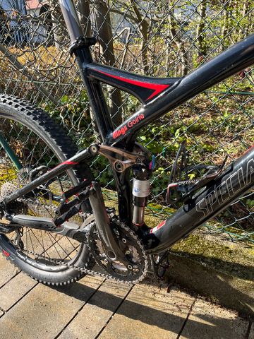Specialized Stumpjumper FSR Comp 2009 2009 Mountainbike usato, Nero — immagine 6 di 8