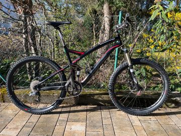 Specialized Stumpjumper FSR Comp 2009 2009 Mountainbike usato, Nero — immagine 8 di 8