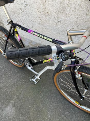 Used Specialiced Specialiced Custom Shimano Deore XT 1989 Mountainbike, Purple, 26 — image 6 of 21