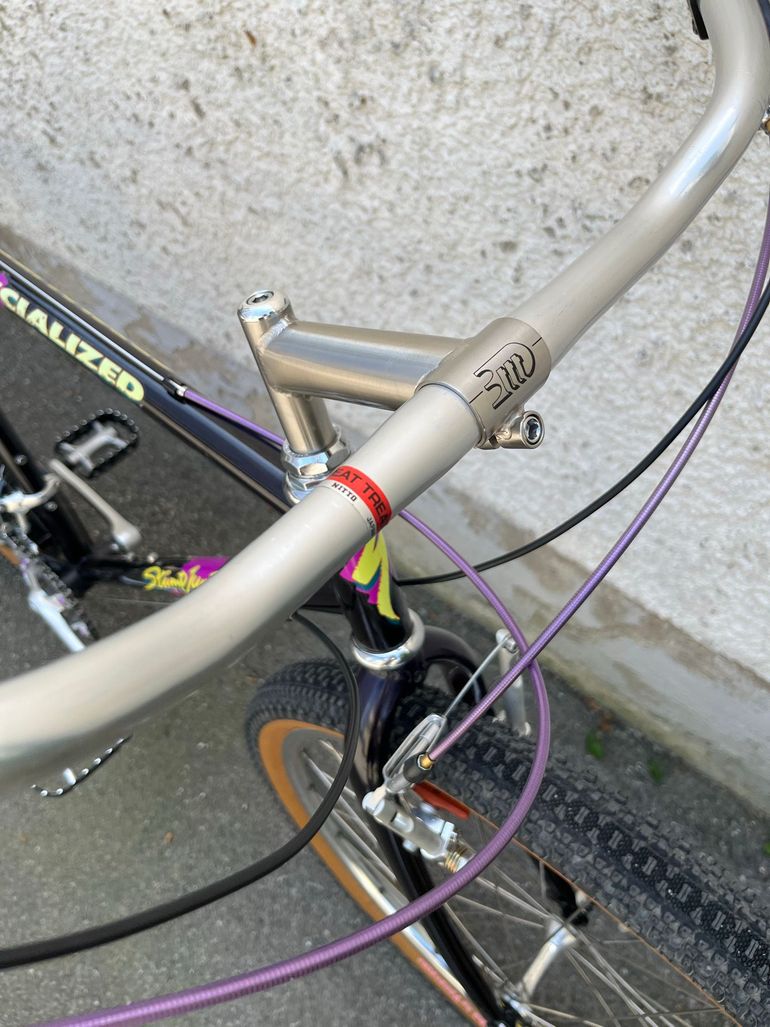 Used Specialiced Specialiced Custom Shimano Deore XT 1989 Mountainbike, Purple, 26 — image 7 of 21