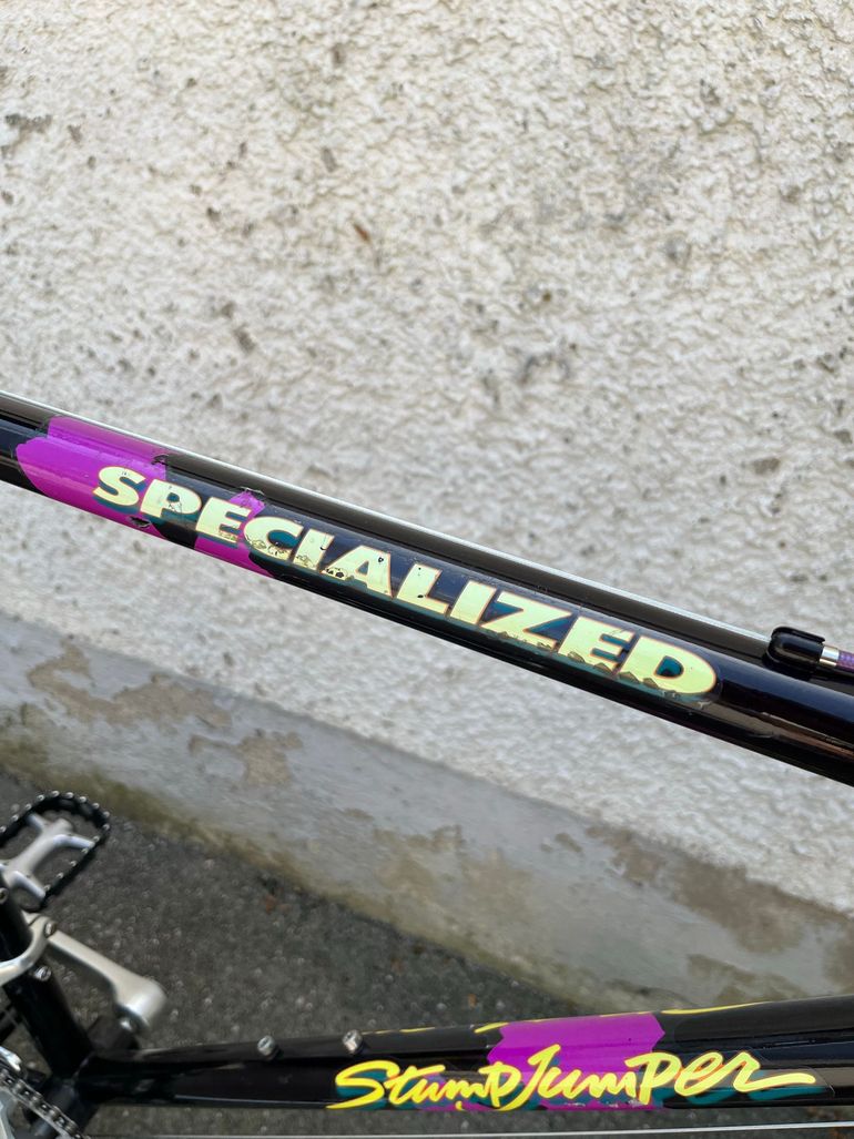 Used Specialiced Specialiced Custom Shimano Deore XT 1989 Mountainbike, Purple, 26 — image 12 of 21