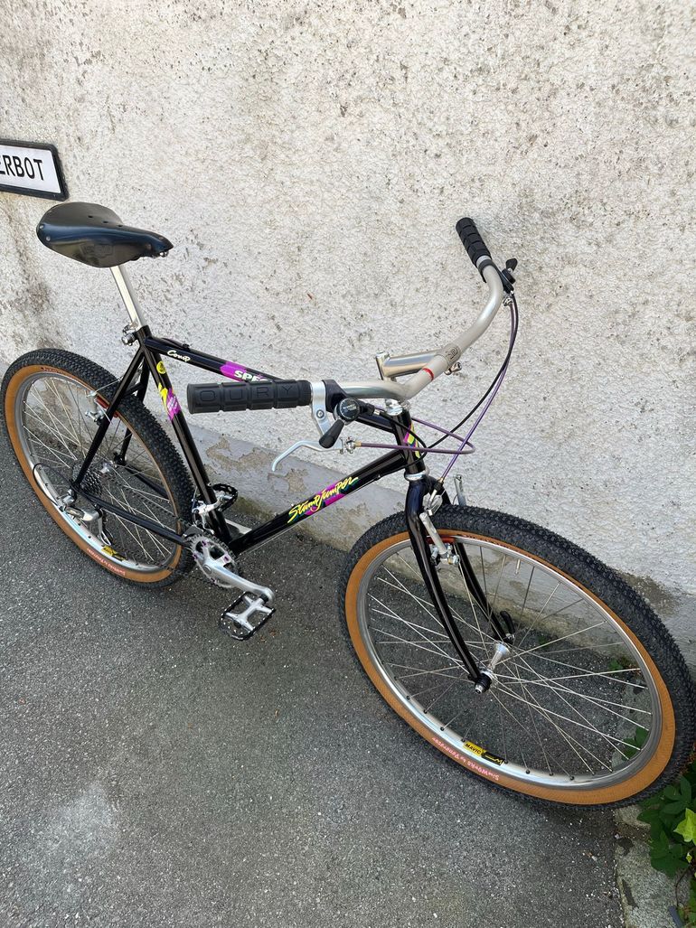 Used Specialiced Specialiced Custom Shimano Deore XT 1989 Mountainbike, Purple, 26 — image 5 of 21