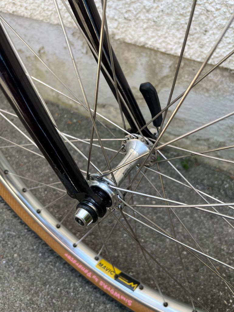 Used Specialiced Specialiced Custom Shimano Deore XT 1989 Mountainbike, Purple, 26 — image 8 of 21