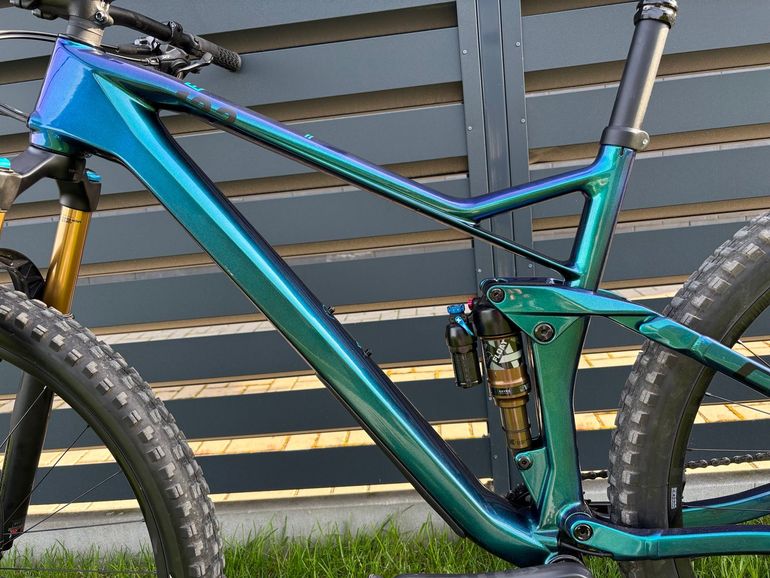 Used CUBE STEREO ONE22 HPC EX 2024 2024 Mountainbike, Blue, 29 — image 6 of 23