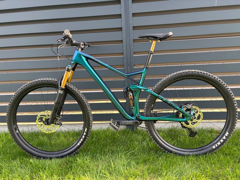 Used CUBE STEREO ONE22 HPC EX 2024 2024 Mountainbike, Blue, 29 — image 3 of 23