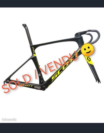 Used Scott Foil RC 2018 Frameset 2018 Road & Gravel, Black — image 3 of 4