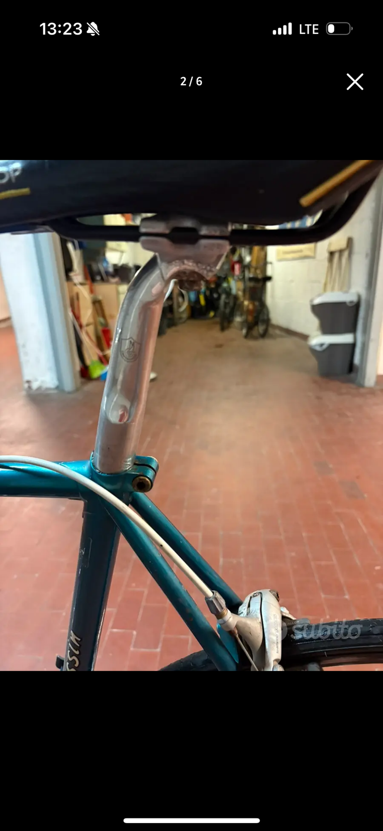 Used rossin trilly Rossin trilly Custom Shimano Dura Ace 1990 Road & Gravel, Green — image 2 of 5