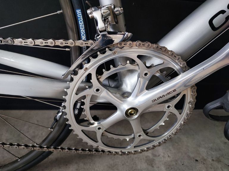 Used Cannondale Cannondale Custom Shimano Dura Ace 1994 Road & Gravel, Grigio chiaro — image 2 of 10
