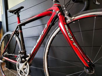 Used Scott Addict Shimano Ultegra 2010 Road & Gravel, Red — image 7 of 10