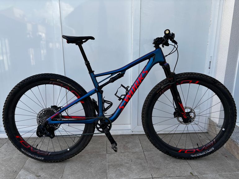 Used Specialized Epic SRAM XX1 Eagle AXS 2018 Mountainbike, Blue — image 16 of 19
