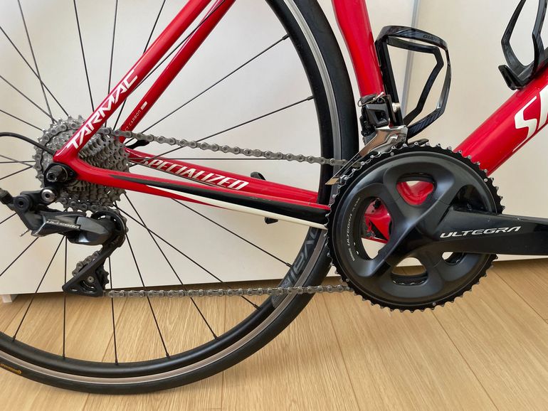 Used Specialized Men's Tarmac Expert 2018 2018 Road & Gravel, Red — image 3 of 5