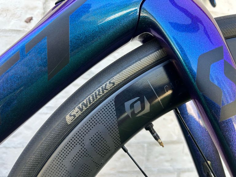 Used Scott Foil Premium 2020 2020 Road & Gravel, Blue — image 5 of 6
