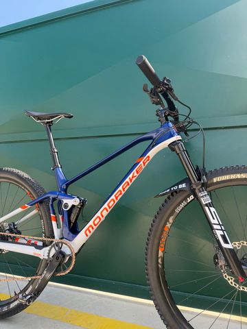 Mondraker F-PODIUM CARBON 2023 2023 Mountainbike usato, Blu — immagine 12 di 15