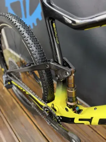Used Scott Spark SRAM GX Eagle 2018 Mountainbike, White — image 3 of 4