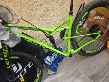 Used Cannondale Habit Frameset 2016 Mountainbike, Green — image 3 of 3