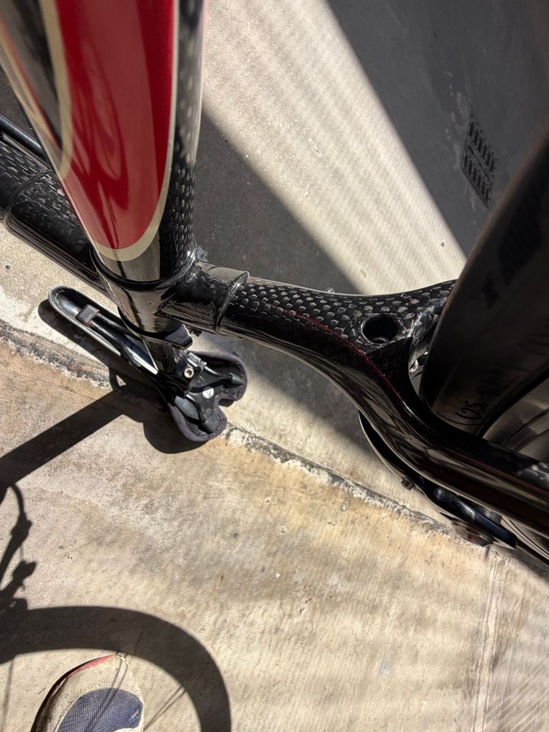 Used Battaglin Battaglin Custom Campagnolo Record 2008 Road & Gravel, Black — image 15 of 23