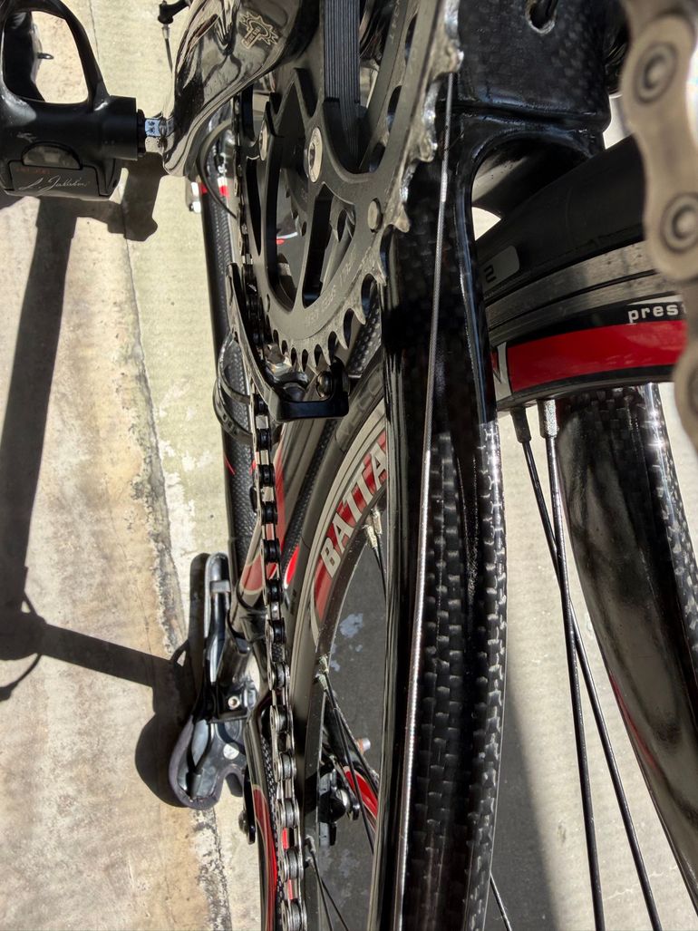 Used Battaglin Battaglin Custom Campagnolo Record 2008 Road & Gravel, Black — image 20 of 23