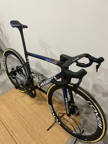 Used Specialized Tarmac Shimano Dura Ace Di2 2024 Road & Gravel, Blue — image 8 of 11