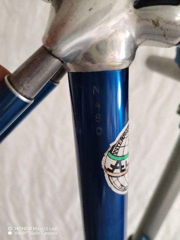 Used Alan Custom Frameset 1984 Road & Gravel, Blue — image 4 of 9