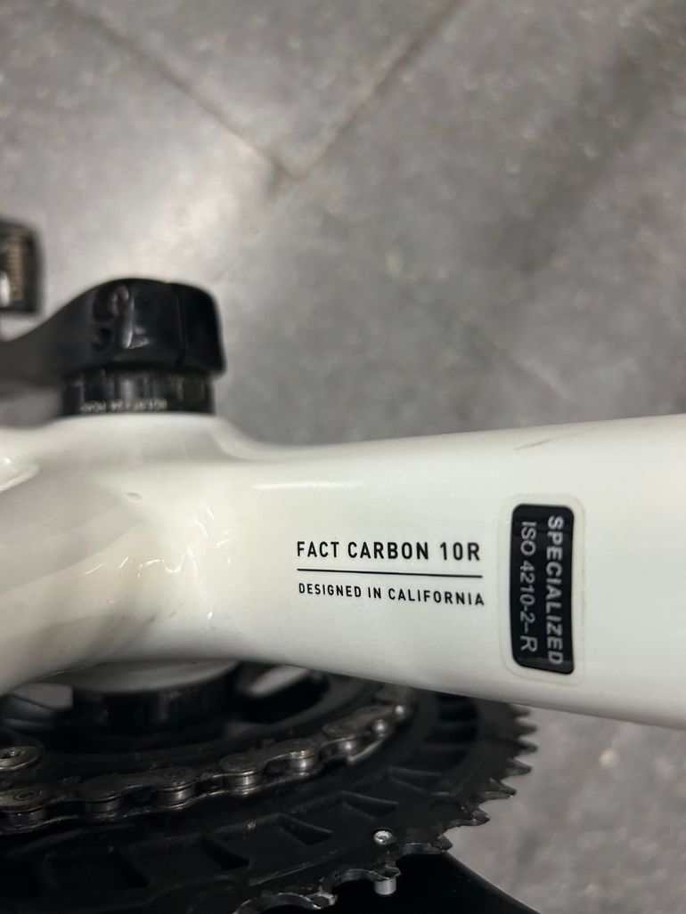 Used Specialized Roubaix SL8 Comp - Shimano 105 Di2 2025 2025 Road & Gravel, White — image 2 of 17