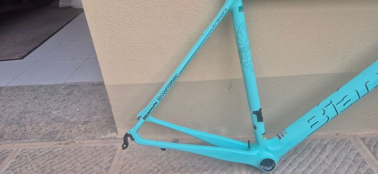 Used Bianchi Specialissima Frameset 2016 Frameset 2016 Road & Gravel, Blue — image 6 of 8