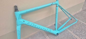 Used Bianchi Specialissima Frameset 2016 Frameset 2016 Road & Gravel, Blue — image 7 of 8