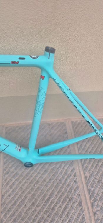 Used Bianchi Specialissima Frameset 2016 Frameset 2016 Road & Gravel, Blue — image 3 of 8