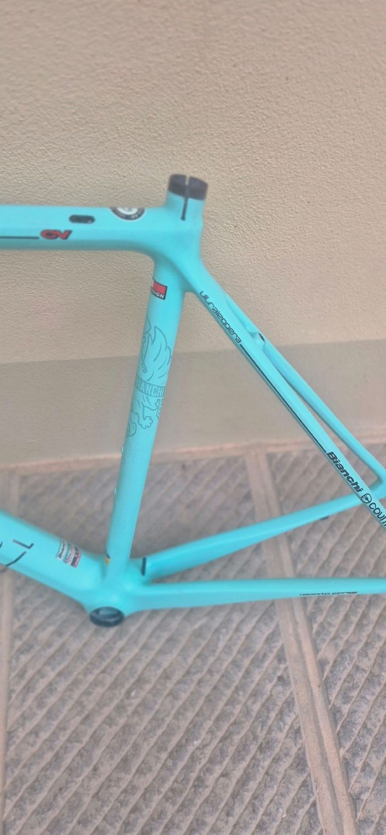 Used Bianchi Specialissima Frameset 2016 Frameset 2016 Road & Gravel, Blue — image 3 of 8