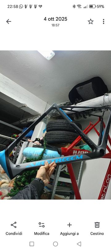 Tweedehands Airstreeem Triple EEE Race 2016 Frameset 2016 Road & Gravel
