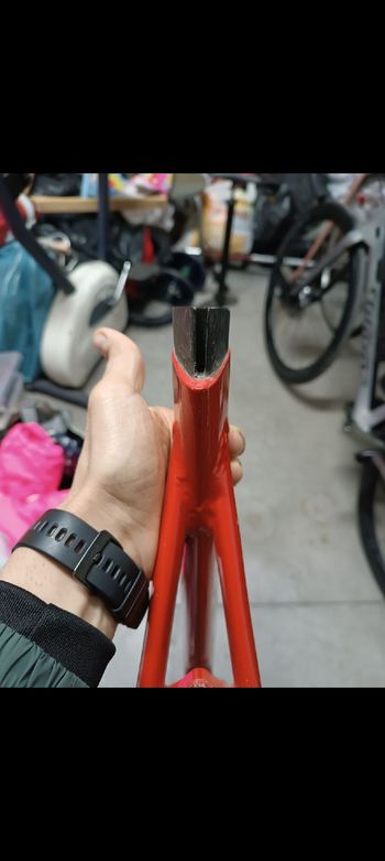 Used no brand No brand Custom Frameset 2008 Road & Gravel, Red — image 4 of 7