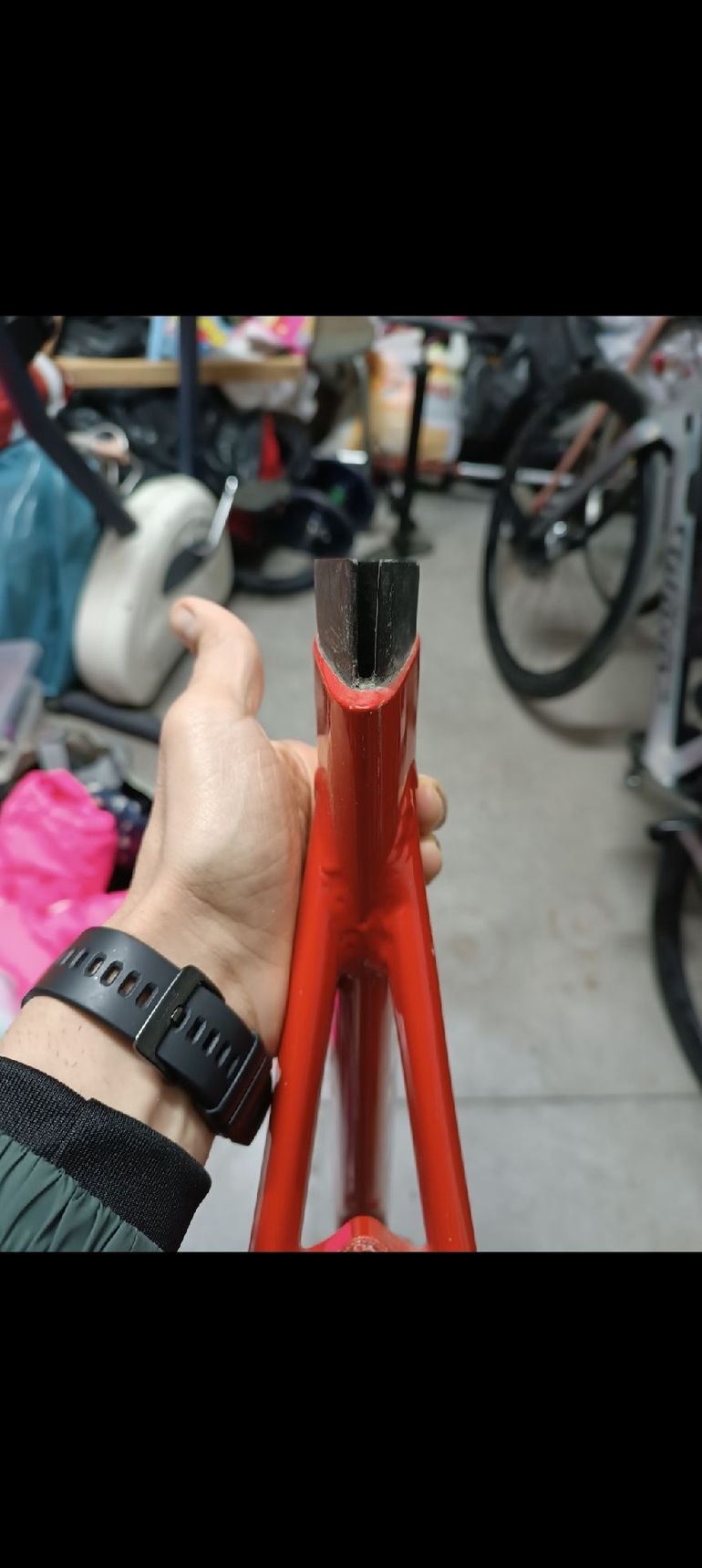 Used no brand No brand Custom Frameset 2008 Road & Gravel, Red — image 4 of 7