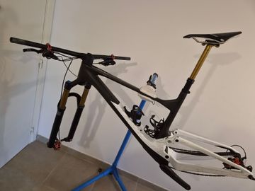 Scott Spark 900 Tuned HMX Frame+Fork 2022 Frameset 2022 Mountainbike usato, Bianco — immagine 2 di 5