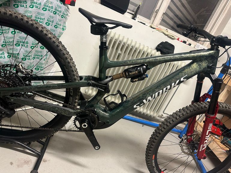 Used Specialized Turbo Levo Sram Eagle Transmission X0 2025 Mountainbike, Green — image 3 of 16