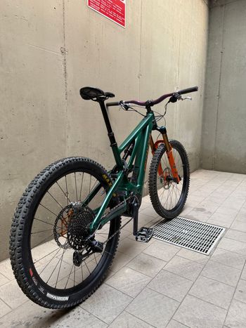 Used Specialized Turbo Levo 3 Comp Alloy 2023 2023 Mountainbike, Green, 29, 27.5 — image 14 of 24