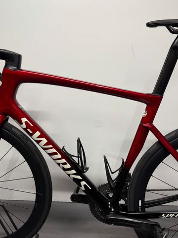 Used Specialized S Works Custom Shimano Ultegra Di2 2024 Road & Gravel, Red — image 4 of 15