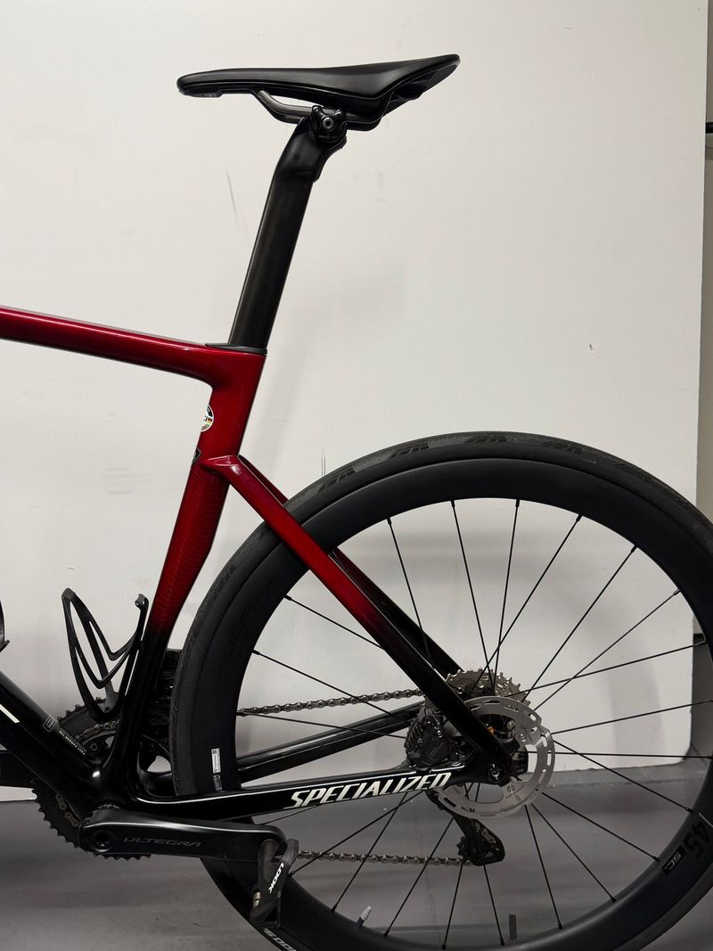Used Specialized S Works Custom Shimano Ultegra Di2 2024 Road & Gravel, Red — image 3 of 15