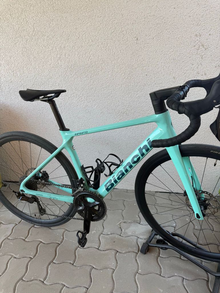 Used Bianchi Infinito Shimano 105 2025 Road & Gravel, Blue — image 1 of 5