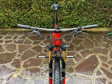 Used BMC Fourstroke SRAM XX1 Eagle AXS 2021 Mountainbike, Red — image 4 of 10