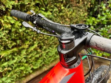 Used BMC Fourstroke SRAM XX1 Eagle AXS 2021 Mountainbike, Red — image 7 of 10