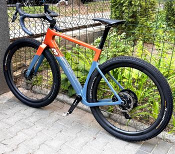 Used 3T Racemax Exploro 3T Racemax Exploro Custom SRAM Rival eTap AXS 2023 Road & Gravel, Orange — image 4 of 12