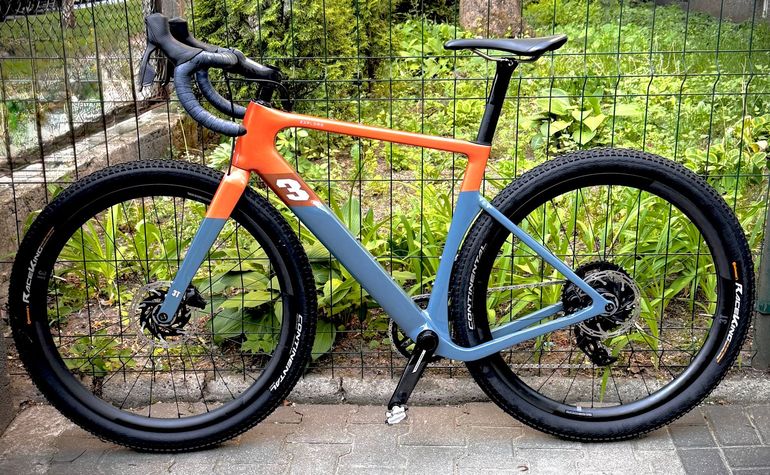 Used 3T Racemax Exploro 3T Racemax Exploro Custom SRAM Rival eTap AXS 2023 Road & Gravel, Orange — image 2 of 12