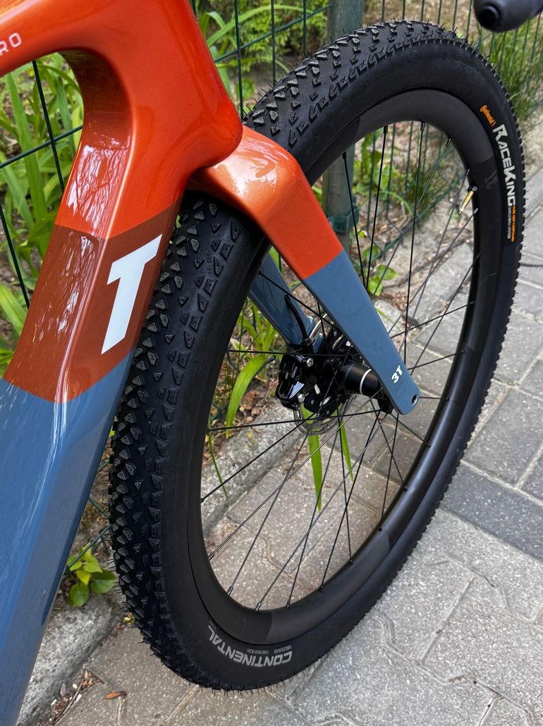 Used 3T Racemax Exploro 3T Racemax Exploro Custom SRAM Rival eTap AXS 2023 Road & Gravel, Orange — image 9 of 12