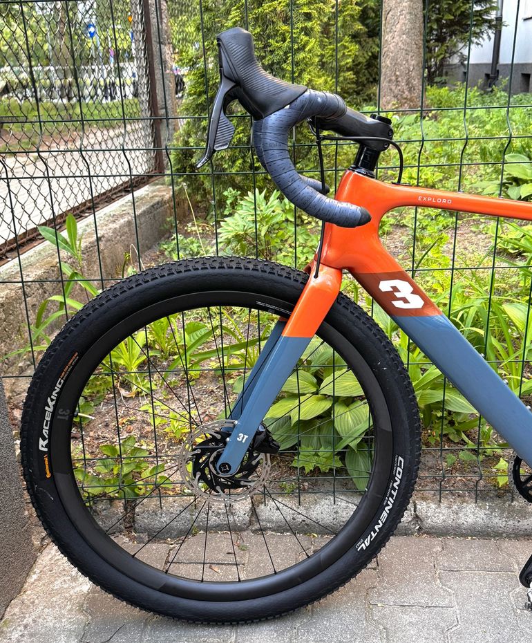 Used 3T Racemax Exploro 3T Racemax Exploro Custom SRAM Rival eTap AXS 2023 Road & Gravel, Orange — image 6 of 12