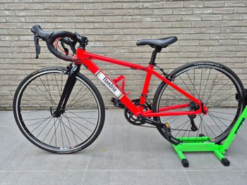 Used TRIBAN Bicycle touring road Shimano Sora Youth, Red — image 2 of 6